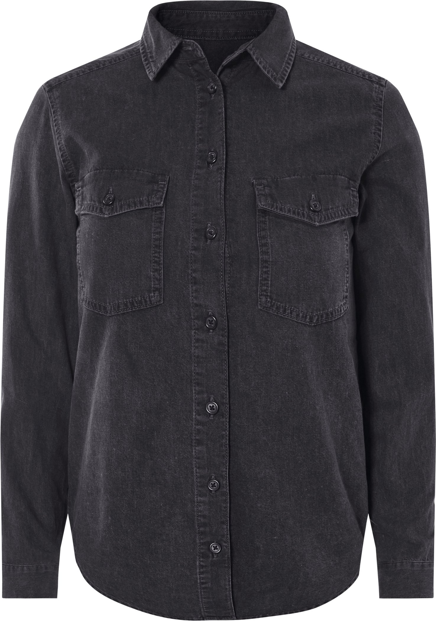 Thumbnail - esmara® Damen Jeanshemd (Dunkelgrau, 38)