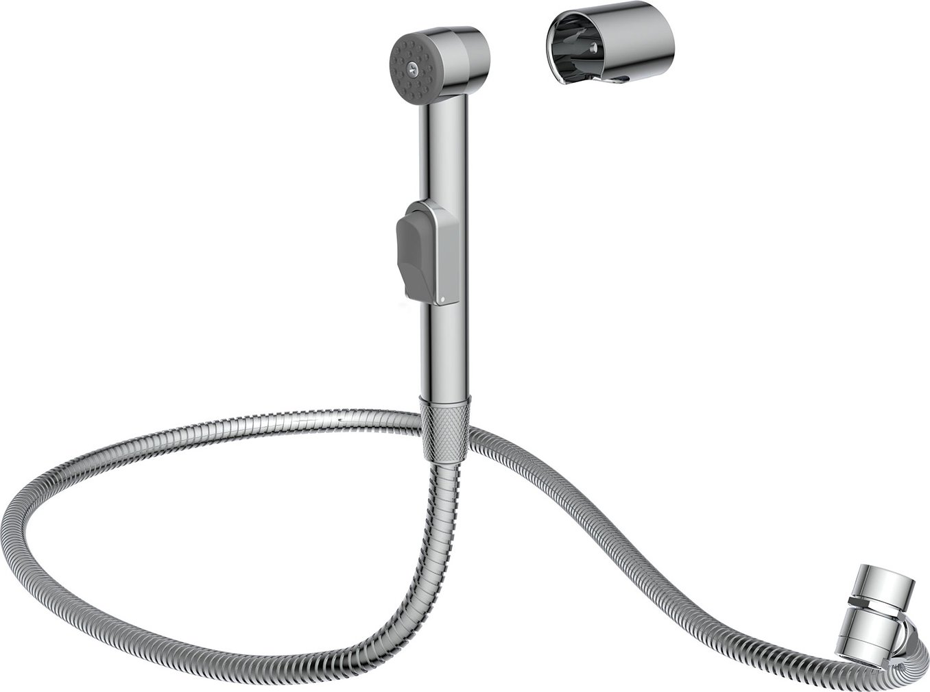 Eisl Waschbeckenbrause Handbrause mit Schlauch (Chrom)