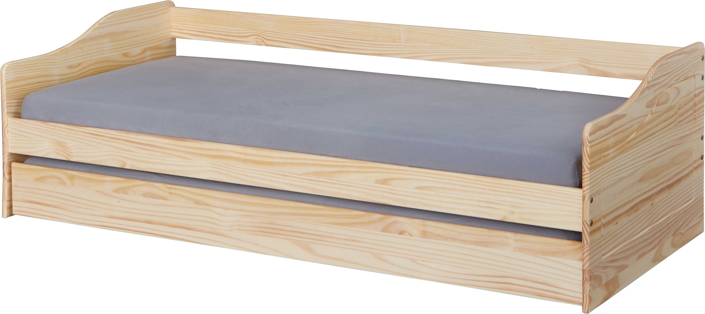 Inter Link Kinderbett »Leonie«, mit Ausziehbett (Natur, 90 X 200 CM)