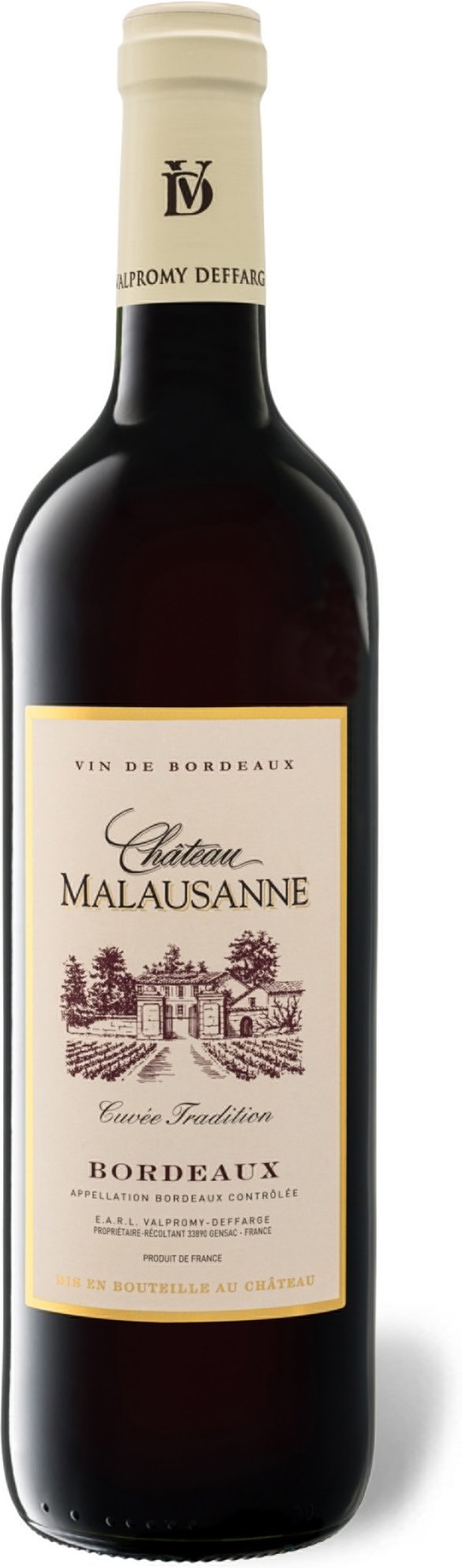 Château Malausanne Cuvée Tradition AOC trocken, Rotwein 2023