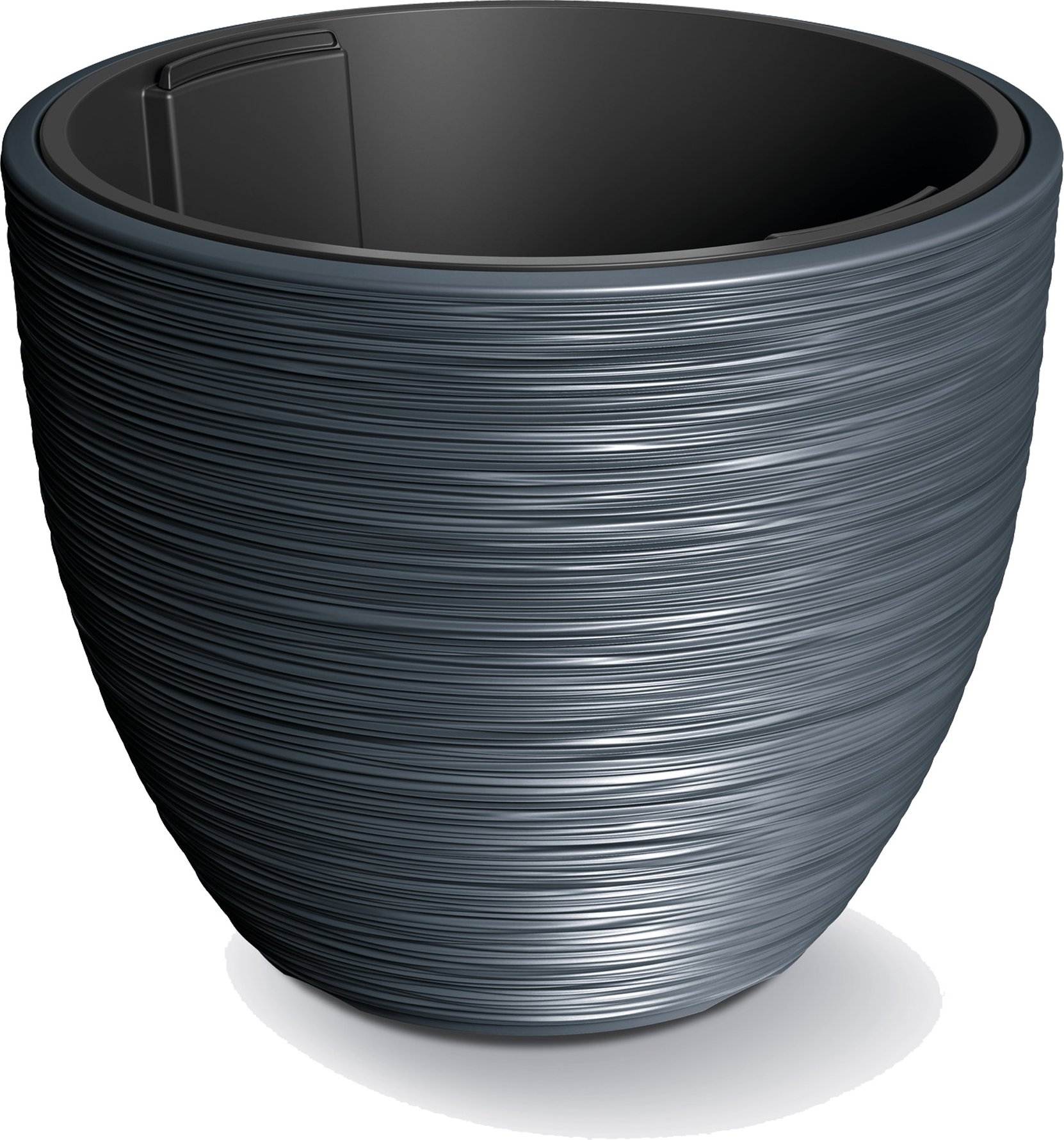 Prosperplast Blumentopf FURU (Anthrazit, 445x569)