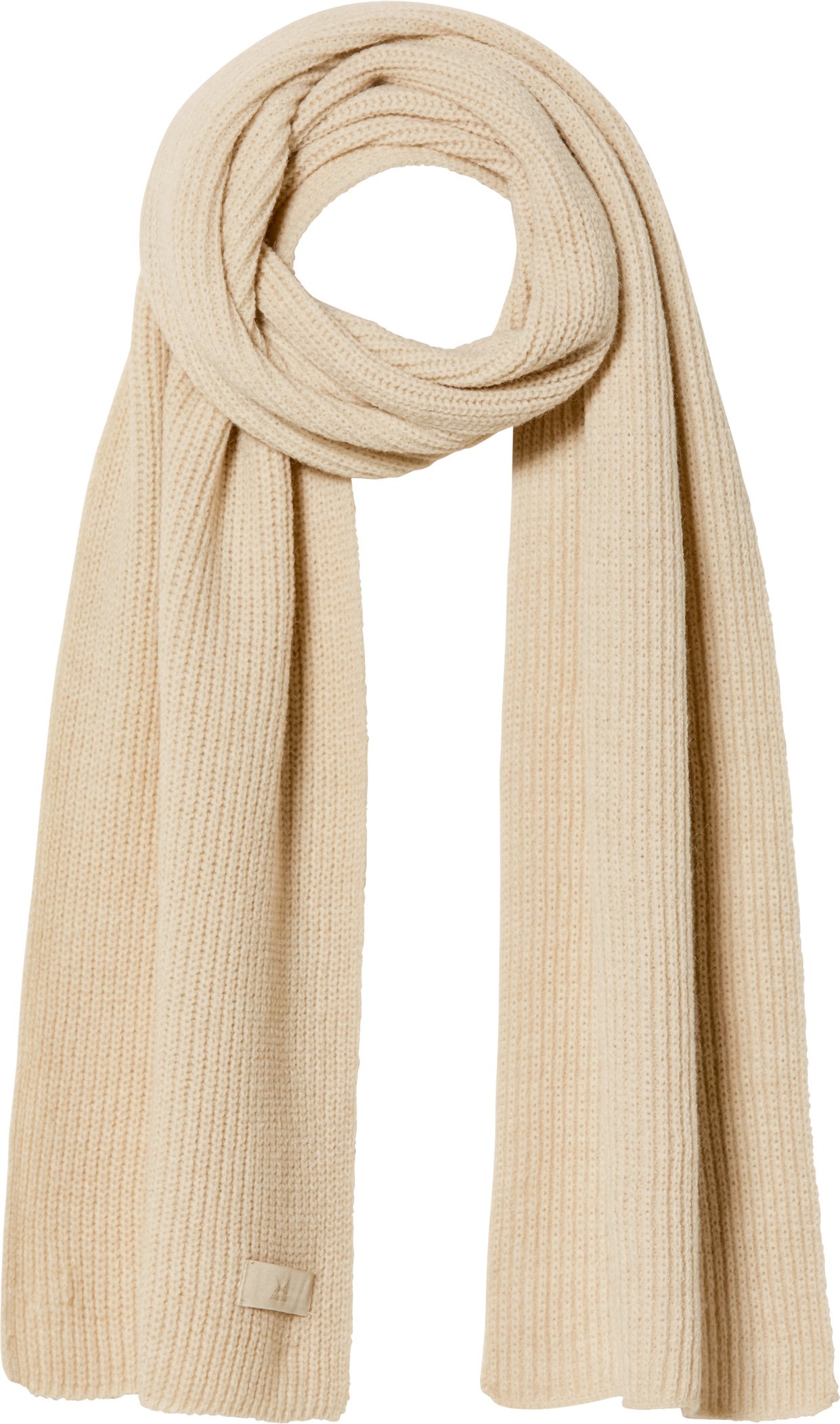 SANSIBAR Damen Schal/Mütze (Schal, Beige)