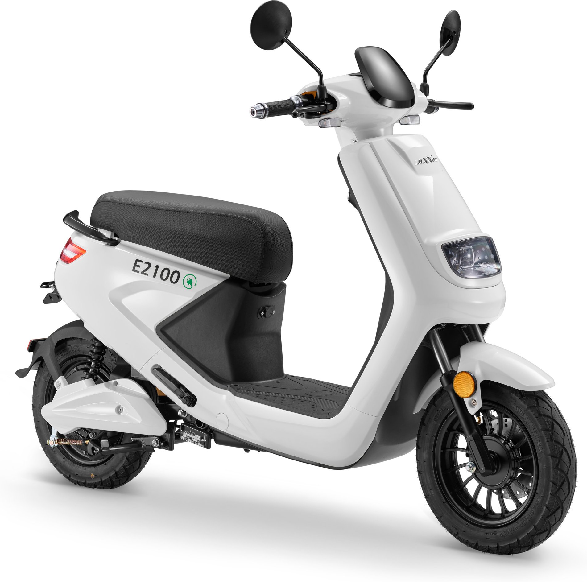 Luxxon Elektroroller E2100 - 2000 Watt Motor, max. 45 km/h (Weiß)