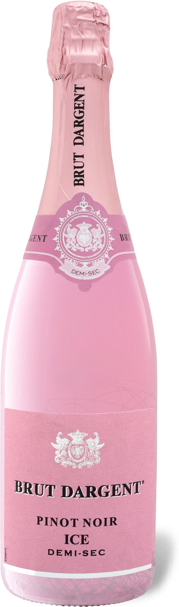Brut Dargent Ice Pinot Noir Rosé halbtrocken, Schaumwein