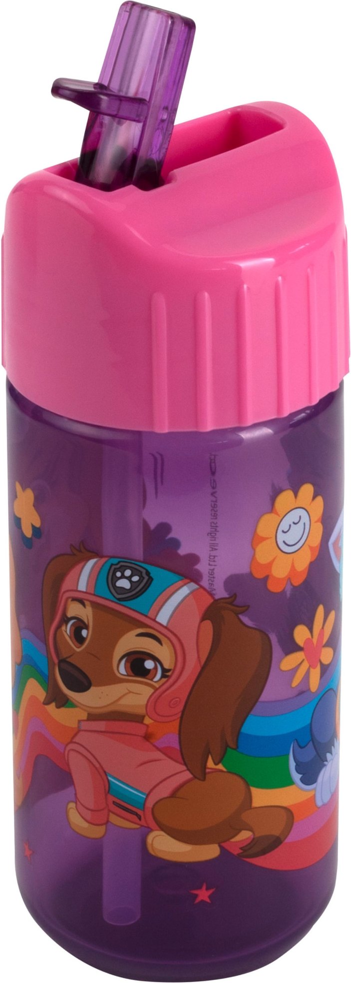 Trinkflasche und Brotdose (Trinkflasche lila)