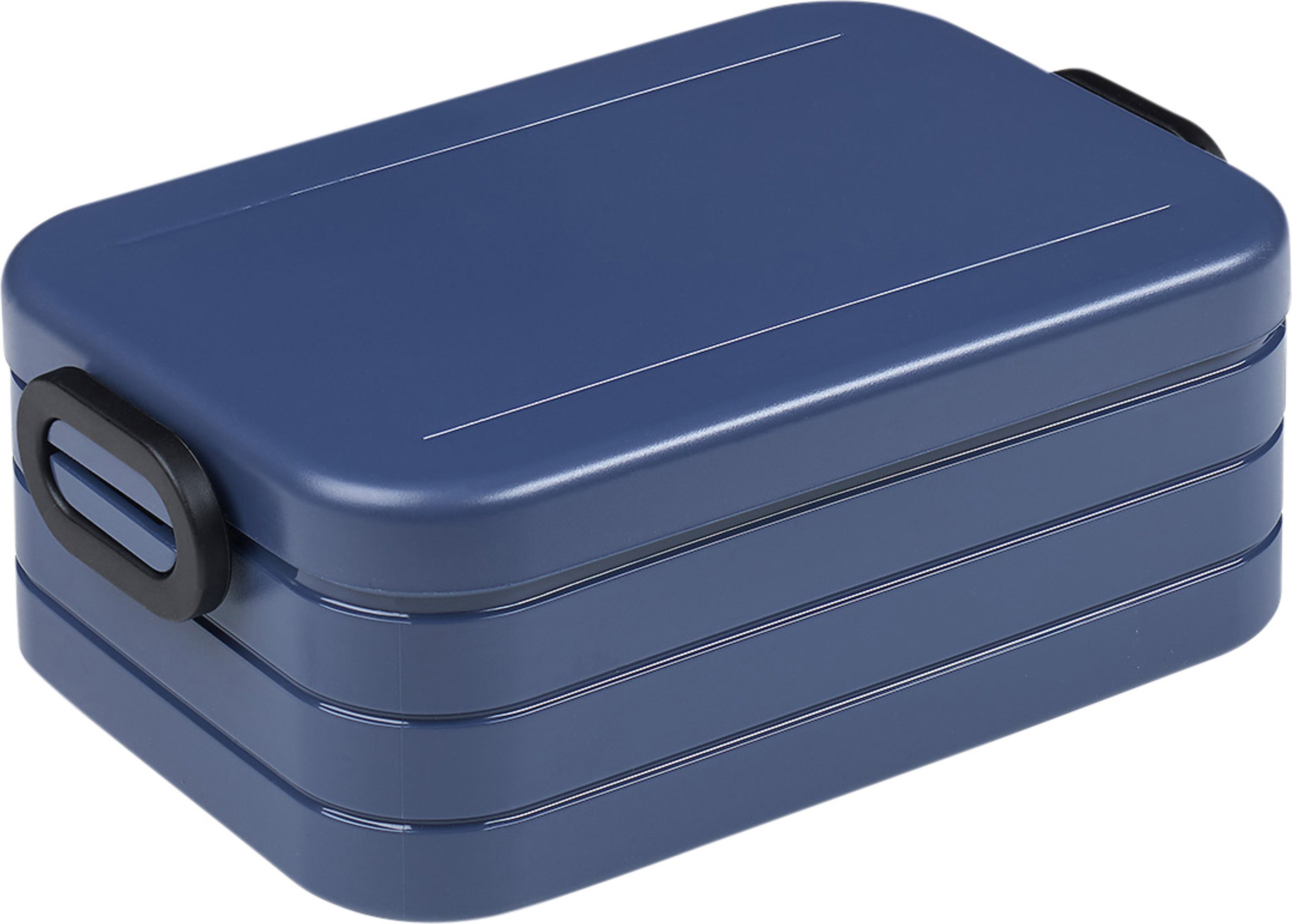 Mepal Lunchbox und Trinkflasche ToGo (Lunchbox, Blau)