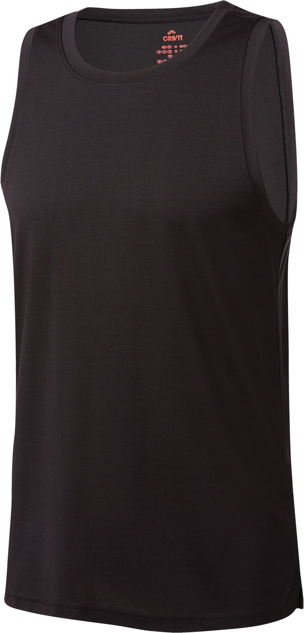 CRIVIT Herren Funktionstop (Schwarz, S(44/46))""