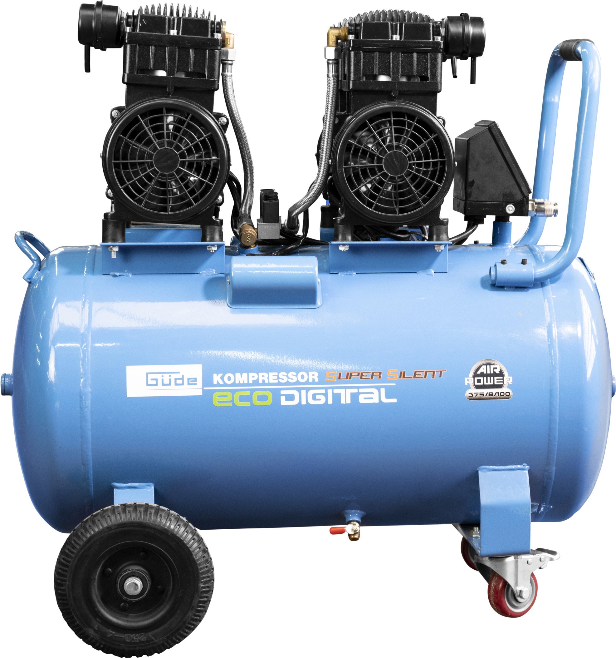 Güde Kompressor »Airpower 375/8/100 ED-SILENT«, öl- & wartungsfrei