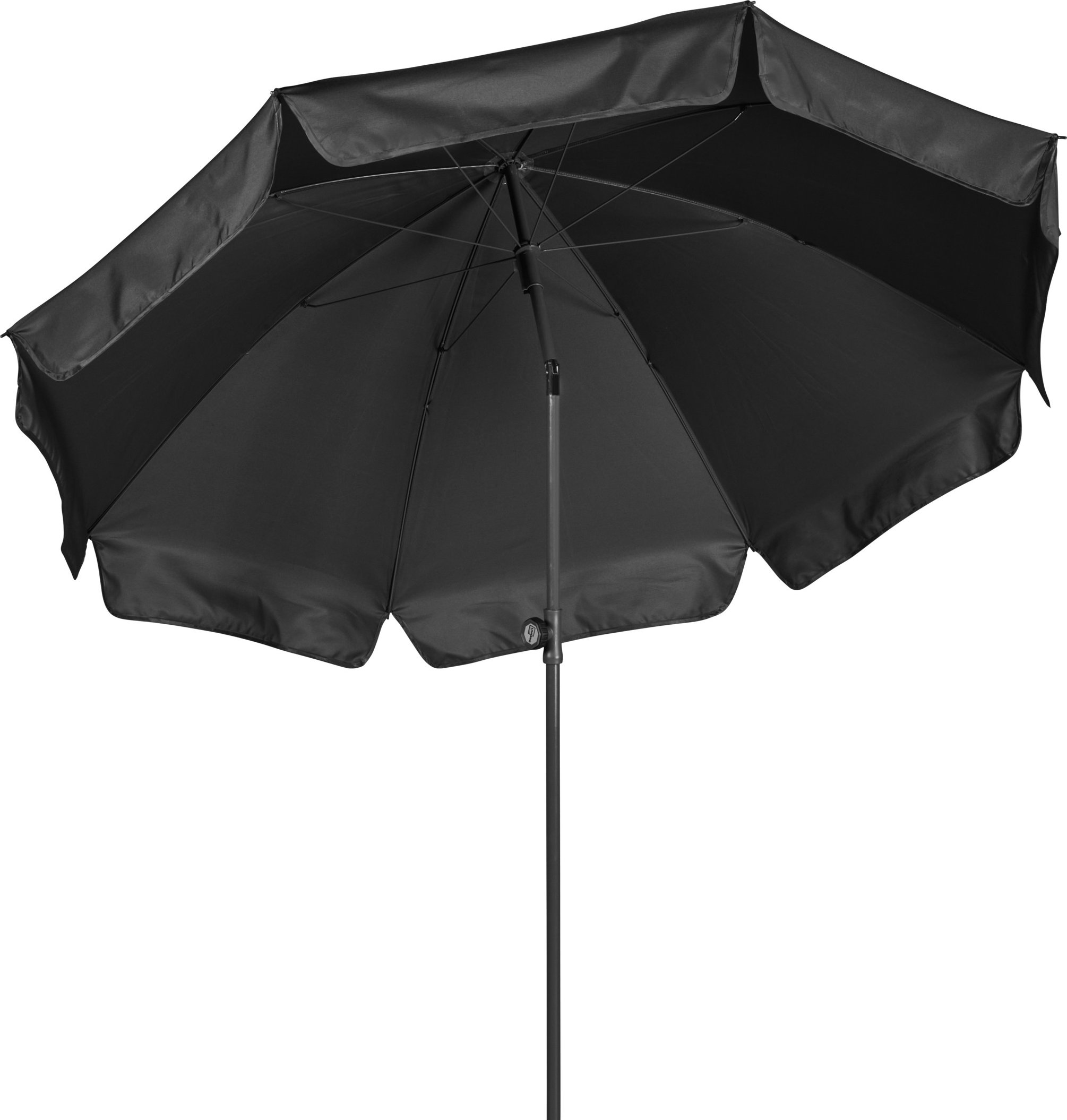 LIVARNO® Sonnenschirm 180 cm (Anthrazit)
