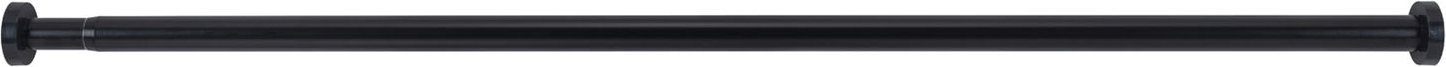 Wenko Teleskop-Duschstange Luz (Schwarz, 110 - 185 cm)""