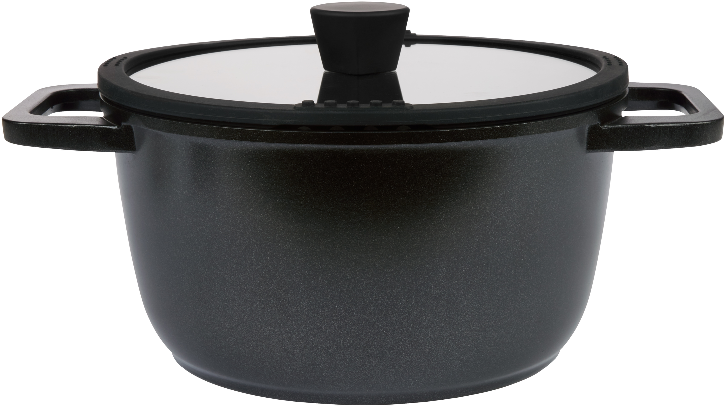 SILVERCREST® Topf Aluguss Granitoptik 24 cm (Schwarz)""