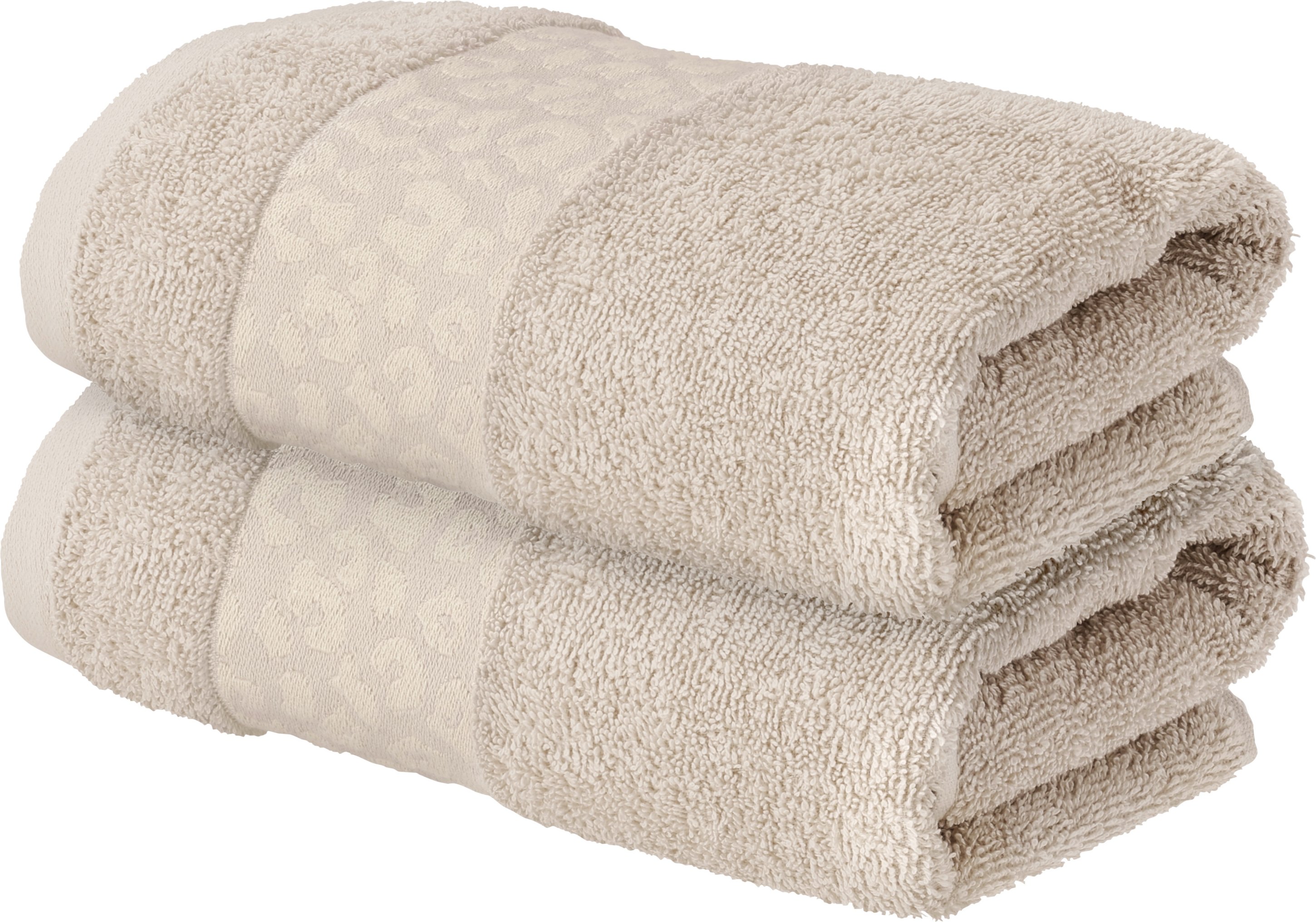 LIVARNO® Handtuch Fashion Leo 500gsm (Hellbraun)