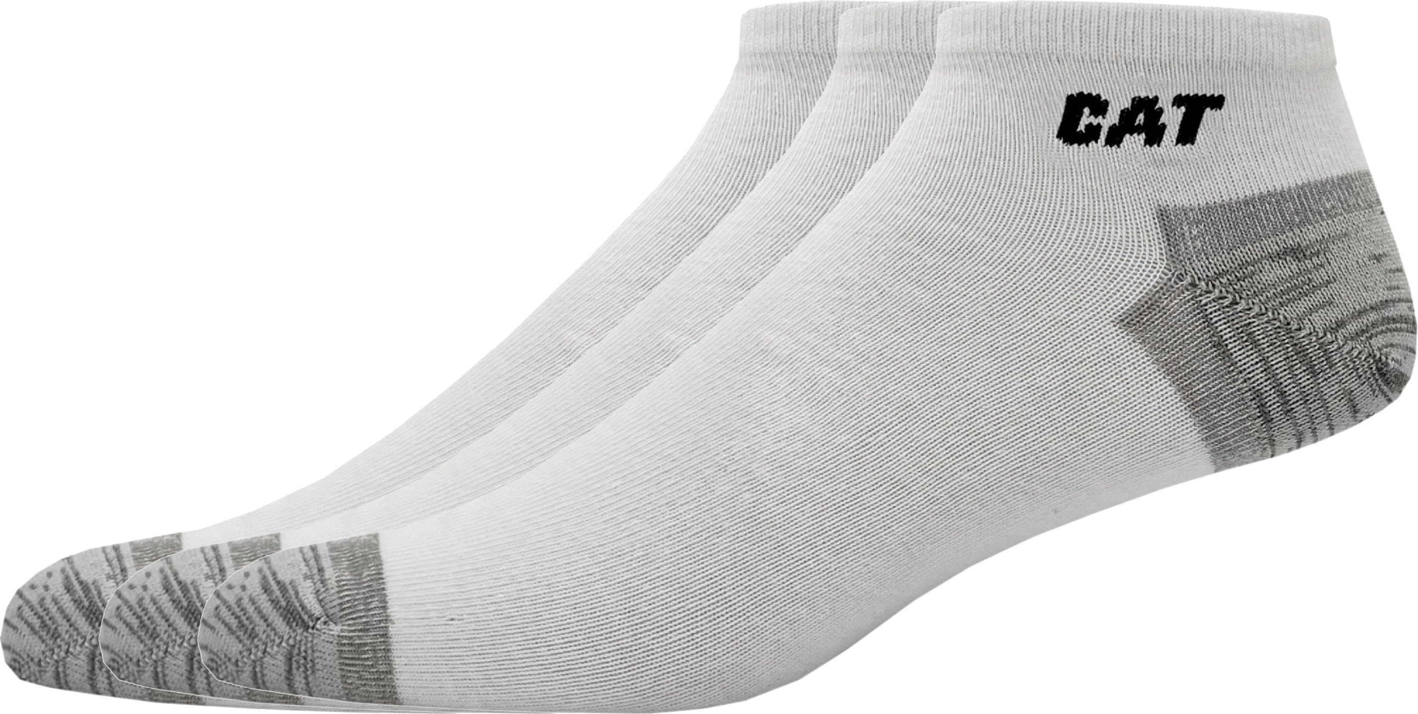 Caterpillar Herren Work Socken 3 Paar (Weiß, 35-38)