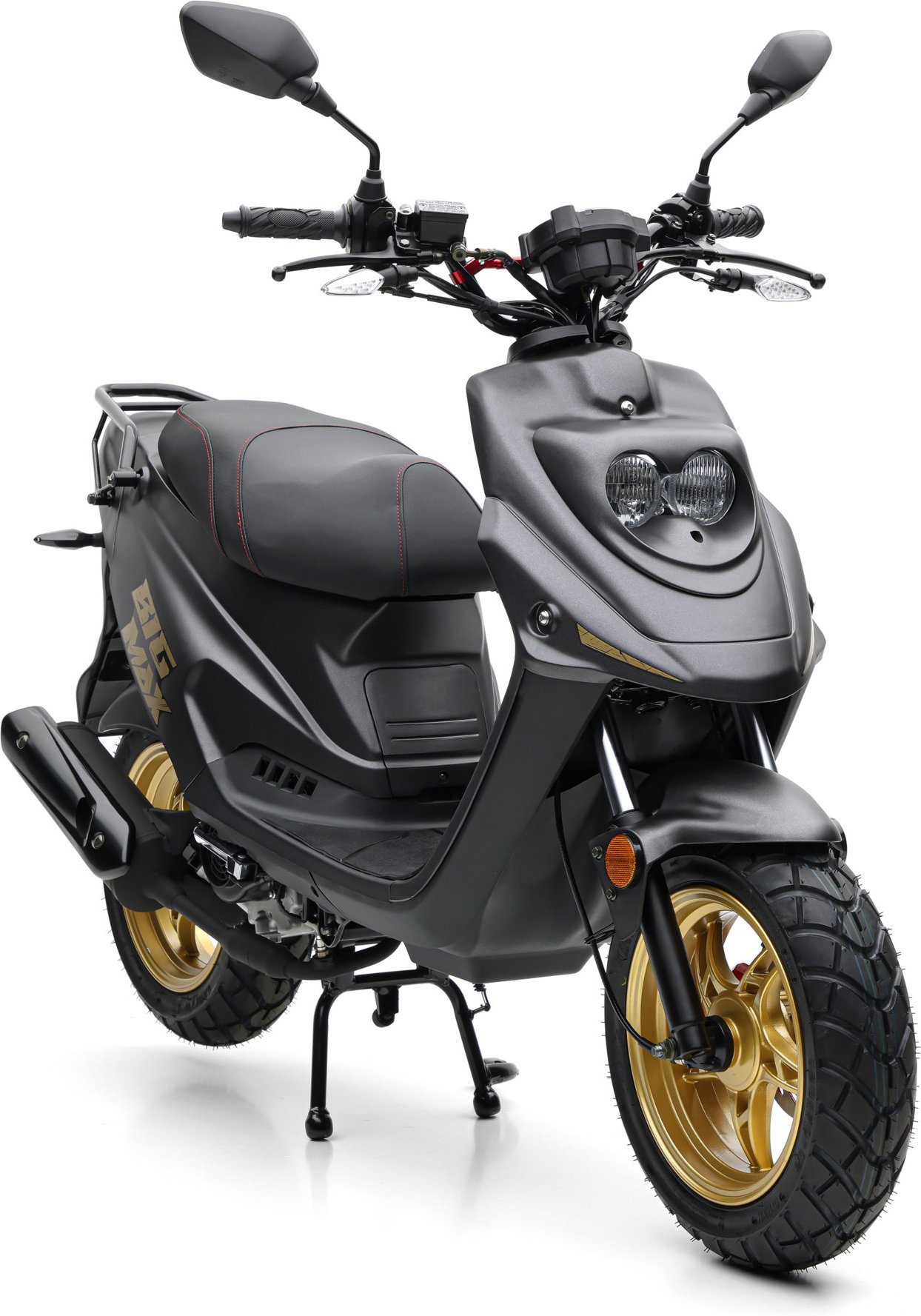 Nova Motors Motorroller »BIG Max Naked«, 45 Km/h, E5 (inkl. Topcase, matt schwarz)