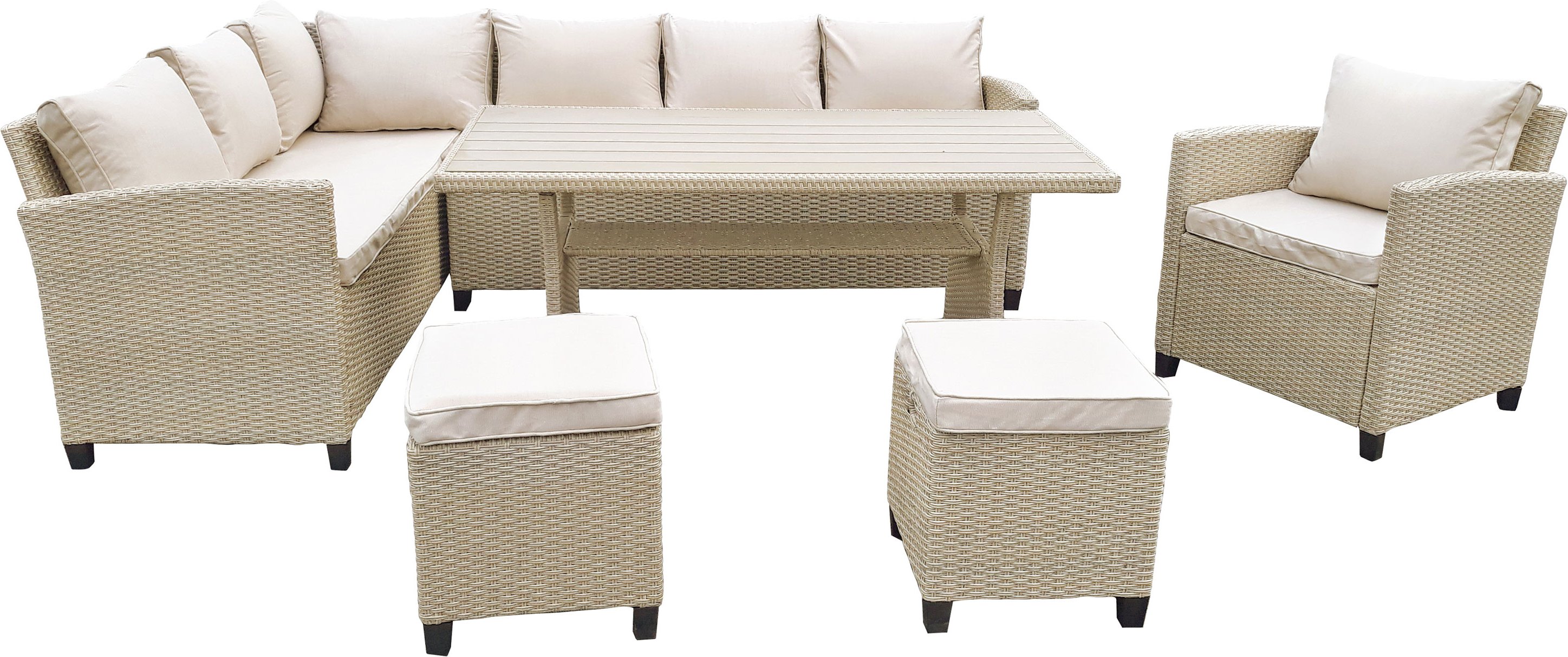 bellavista - Home & Garden® Dining-Lounge Prato (Ecksofa, Beige)