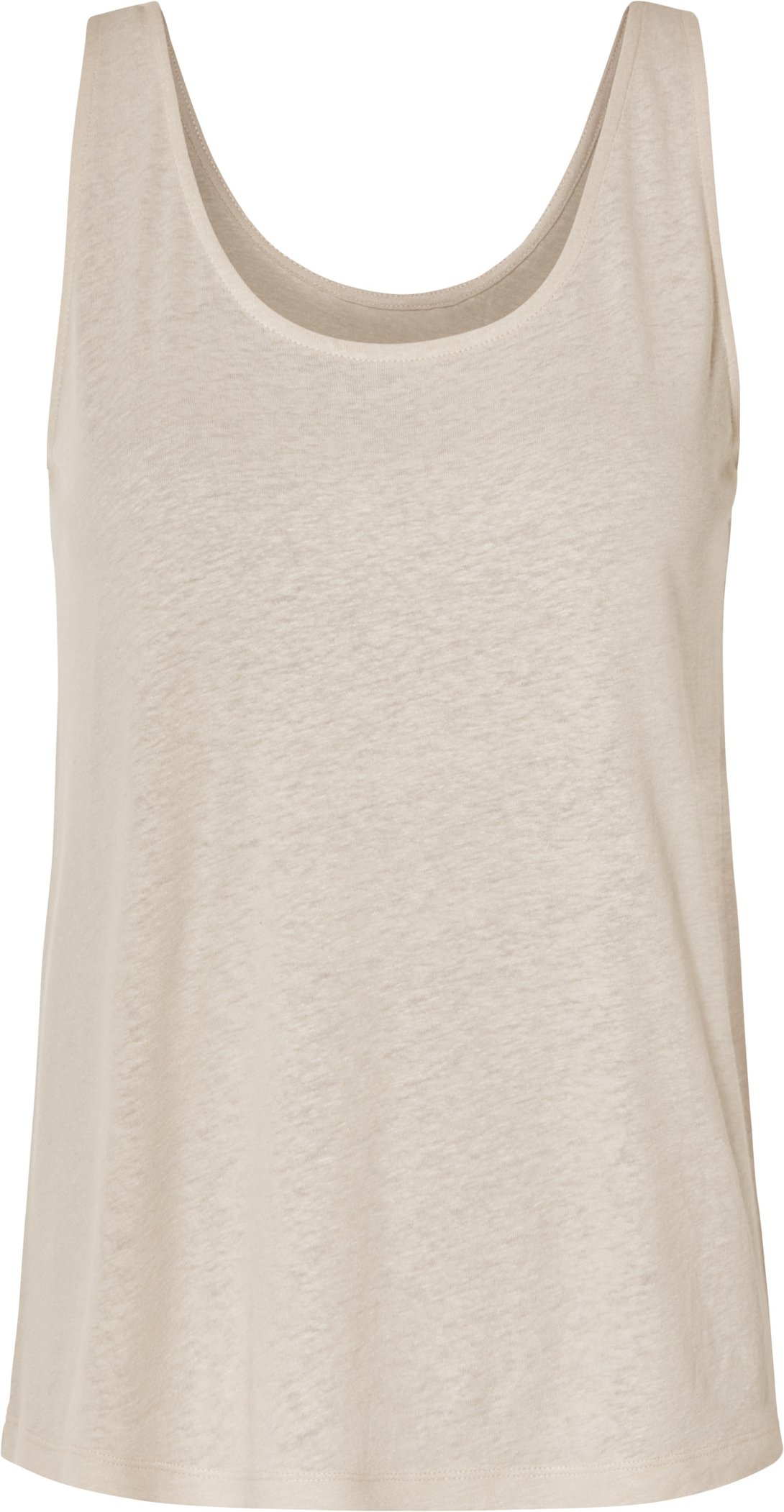 Thumbnail - esmara® Damen Leinen-Top / Leinen-Spaghettitop (Beige, XS(32/34))