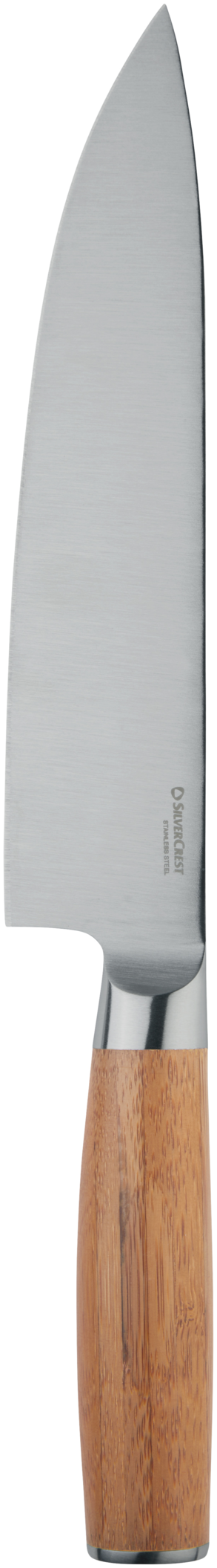 SILVERCREST® Küchenmesser Bambus-Griff (Kochmesser)
