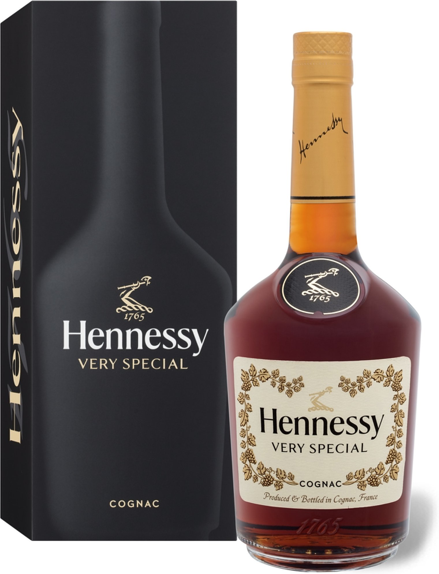 Hennessy Very Special Cognac mit Geschenkbox 40% Vol