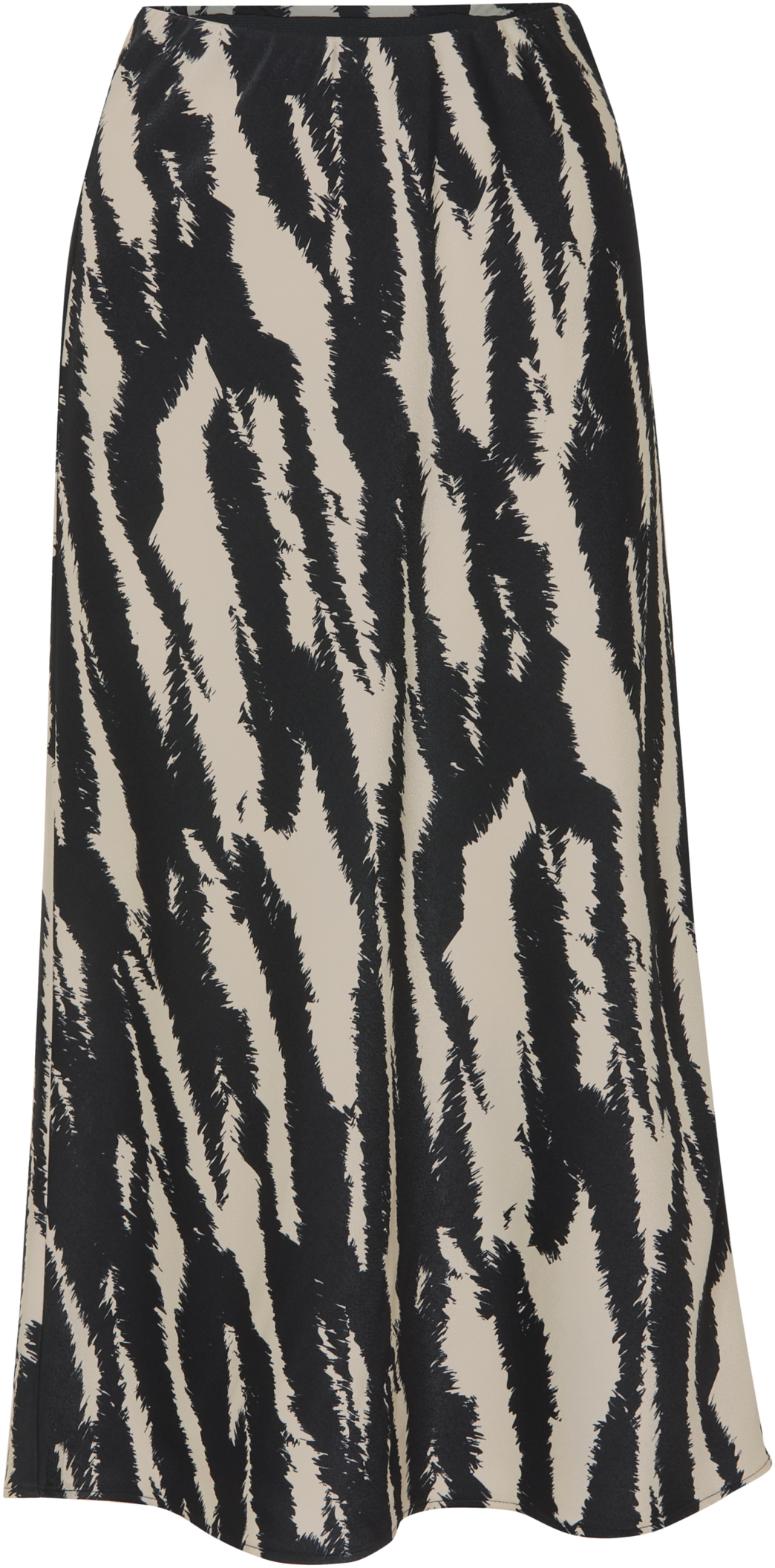 esmara® Damen Satin-Rock, mit hoher Leibhöhe (Gemustert, 40)