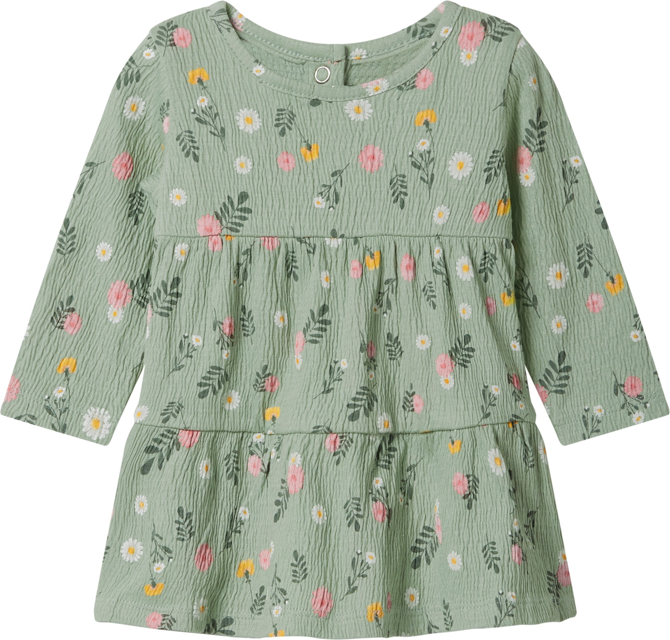 lupilu® Baby Mädchen Kleid langarm (Grün, 62/68)