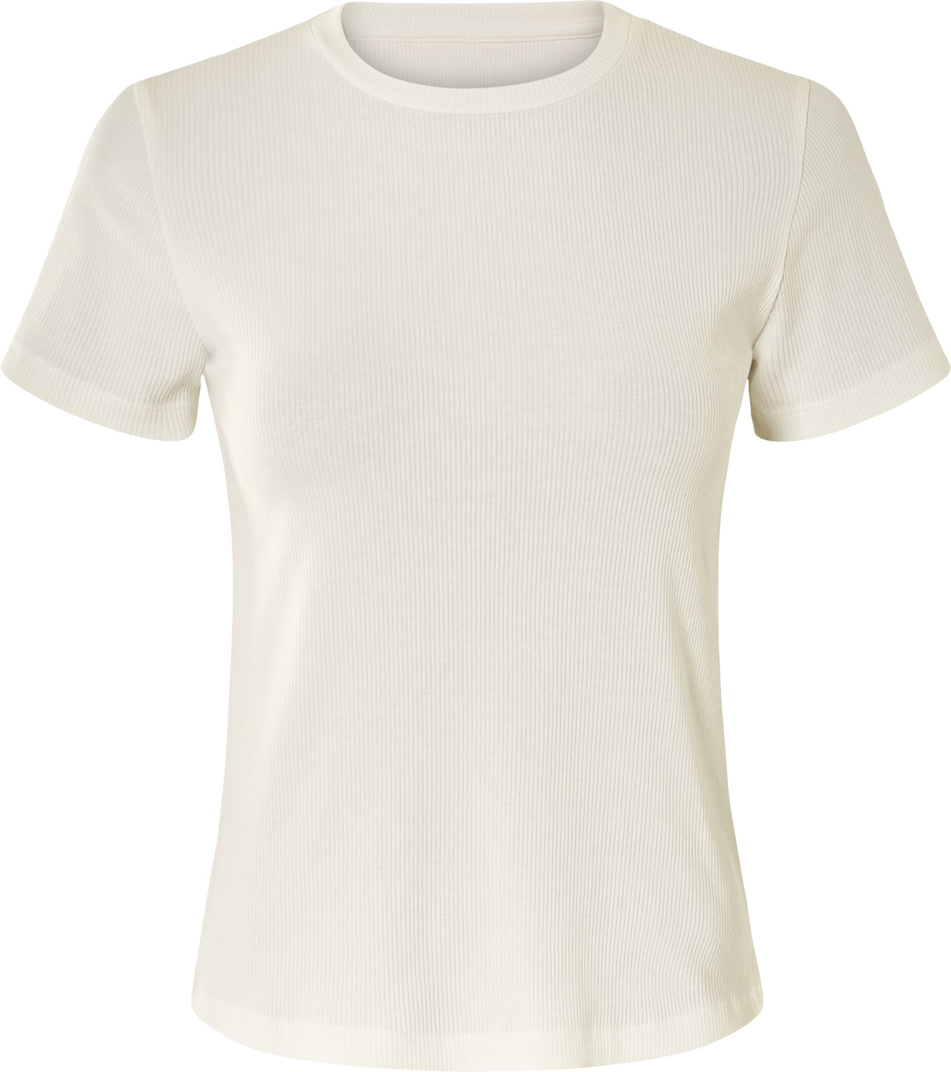 Thumbnail - esmara® Damen T-Shirt Rippe (Weiß, L(44/46))