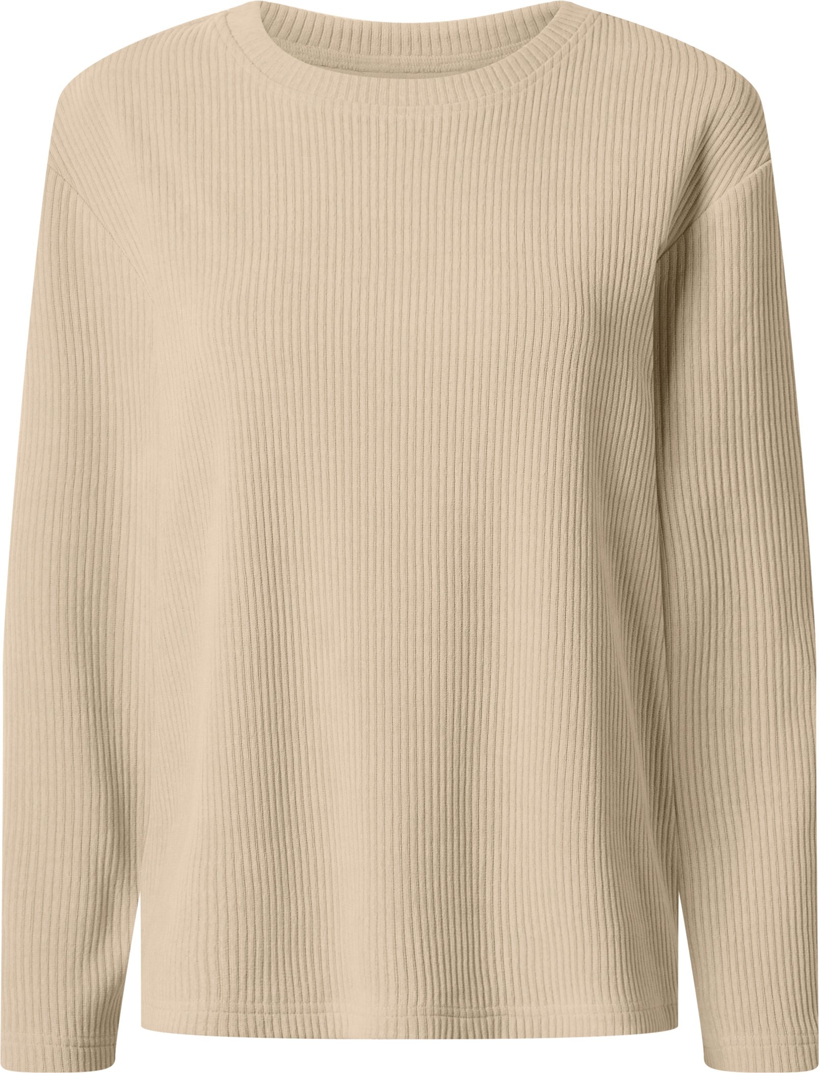 esmara® Damen Pullover Cord Loungewear (Beige, M (40/42))