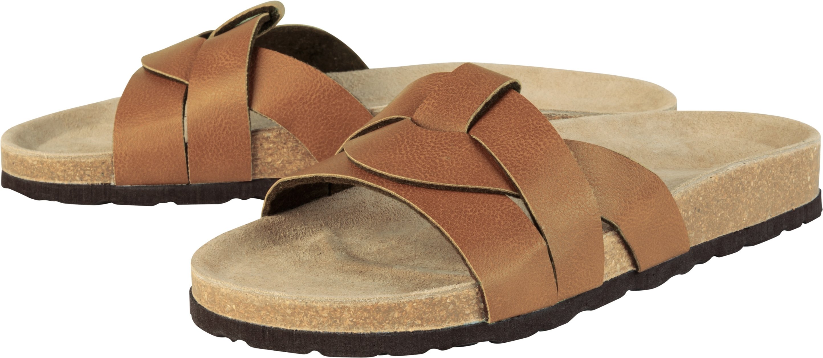 esmara® Damen Pantolette (Cognac, 41)