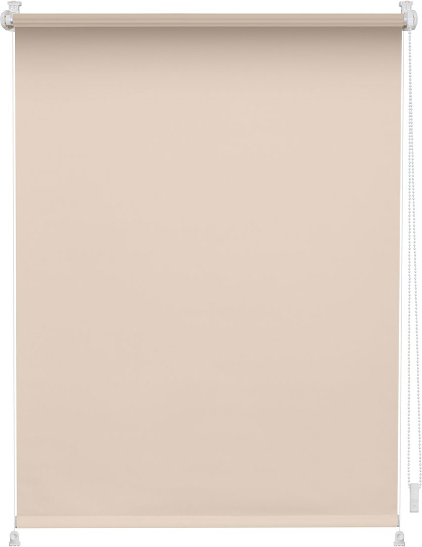 Lichtblick Rollo Klemmfix, ohne Bohren, verspannt, Verdunkelung (Creme, 60 x 150 cm)