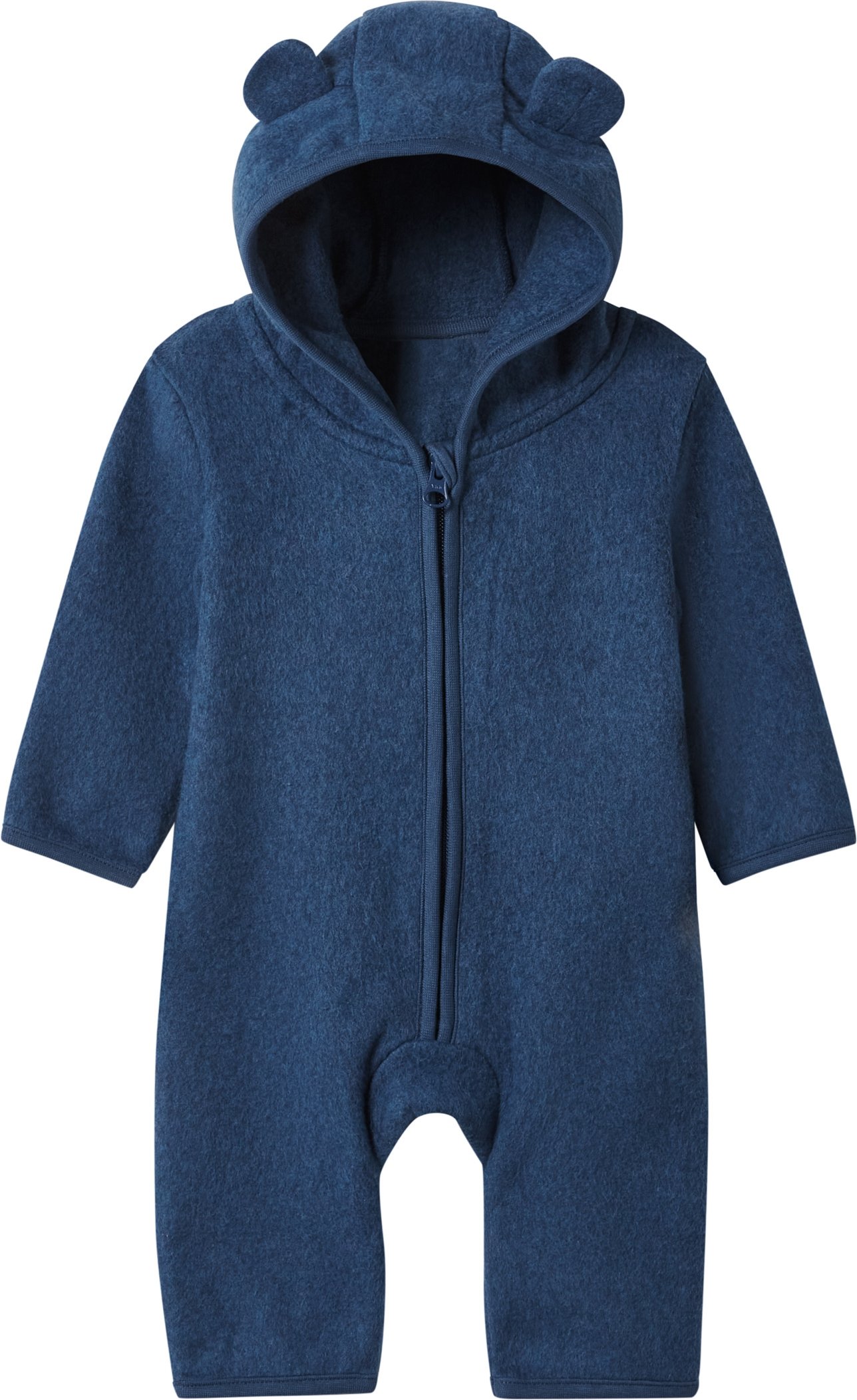 Thumbnail - lupilu® Baby-Fleece-Overall (Dunkelblau, 50/56)