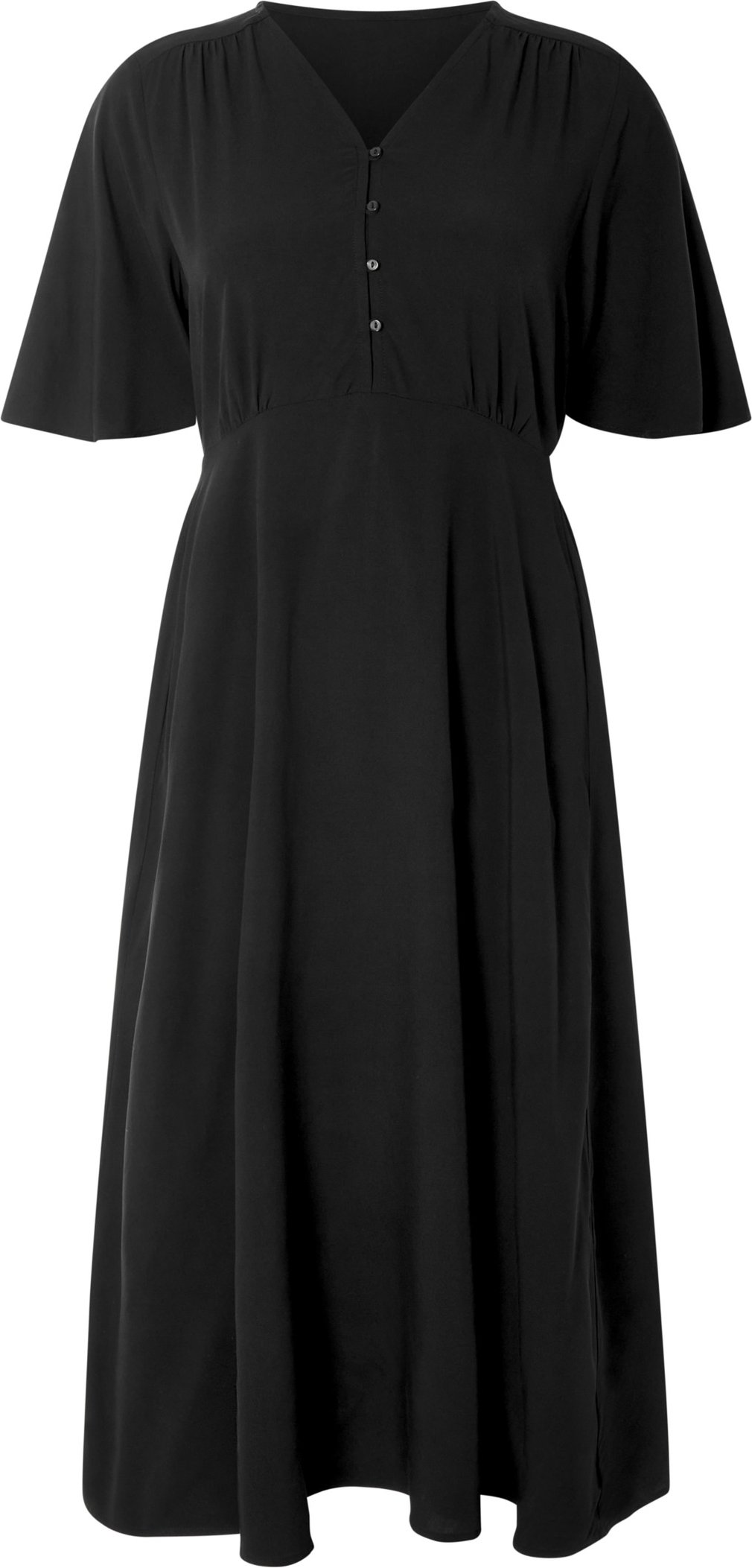 Thumbnail - esmara® Tunika-Kleid / Kleid, Midilänge (Schwarz, 40)