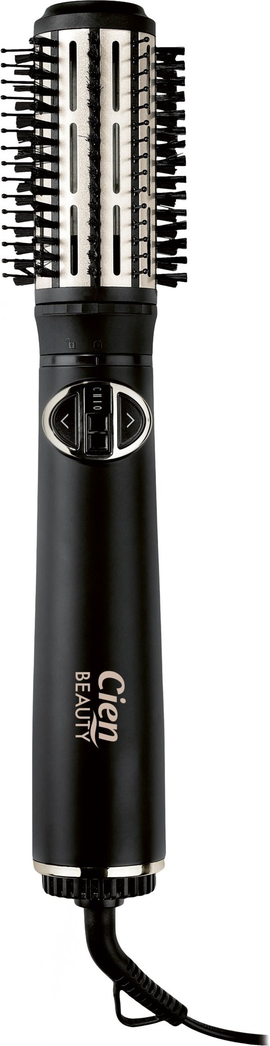 CIEN Beauty Rotierende Warmluftbürste, mit vier Aufsätzen