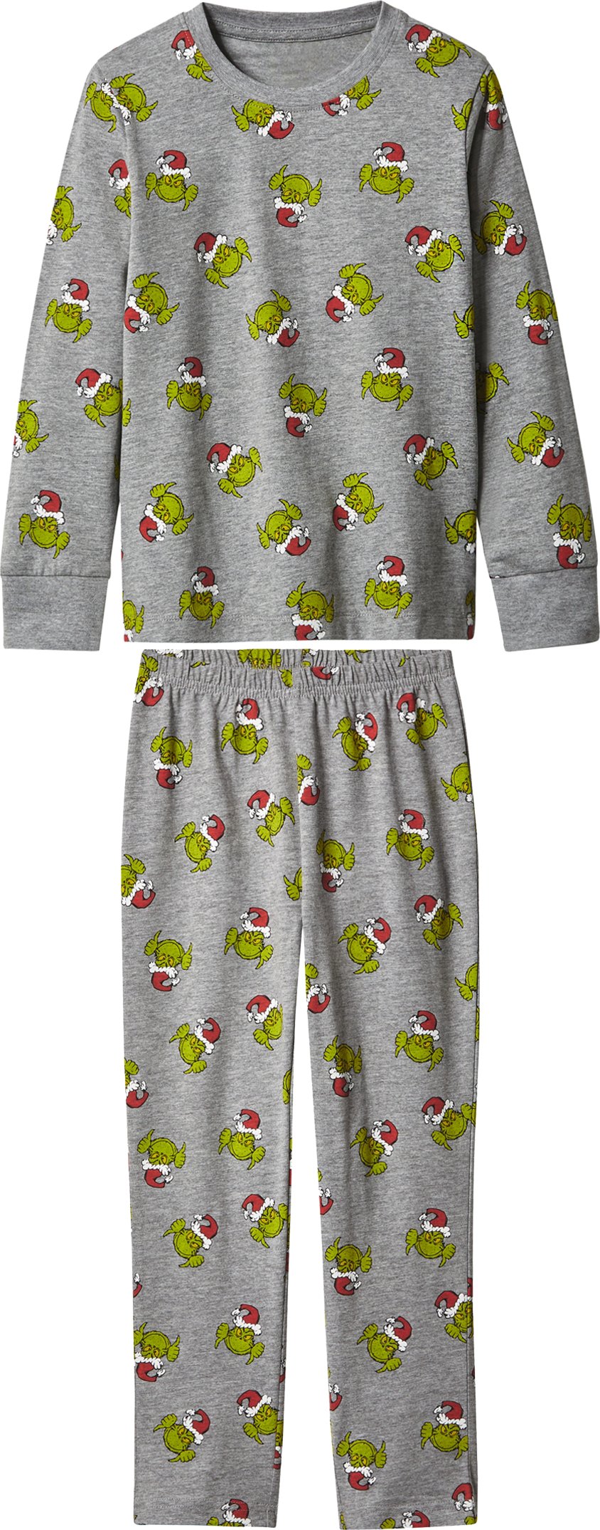 Kinder Pyjama (Grau, 122/128)
