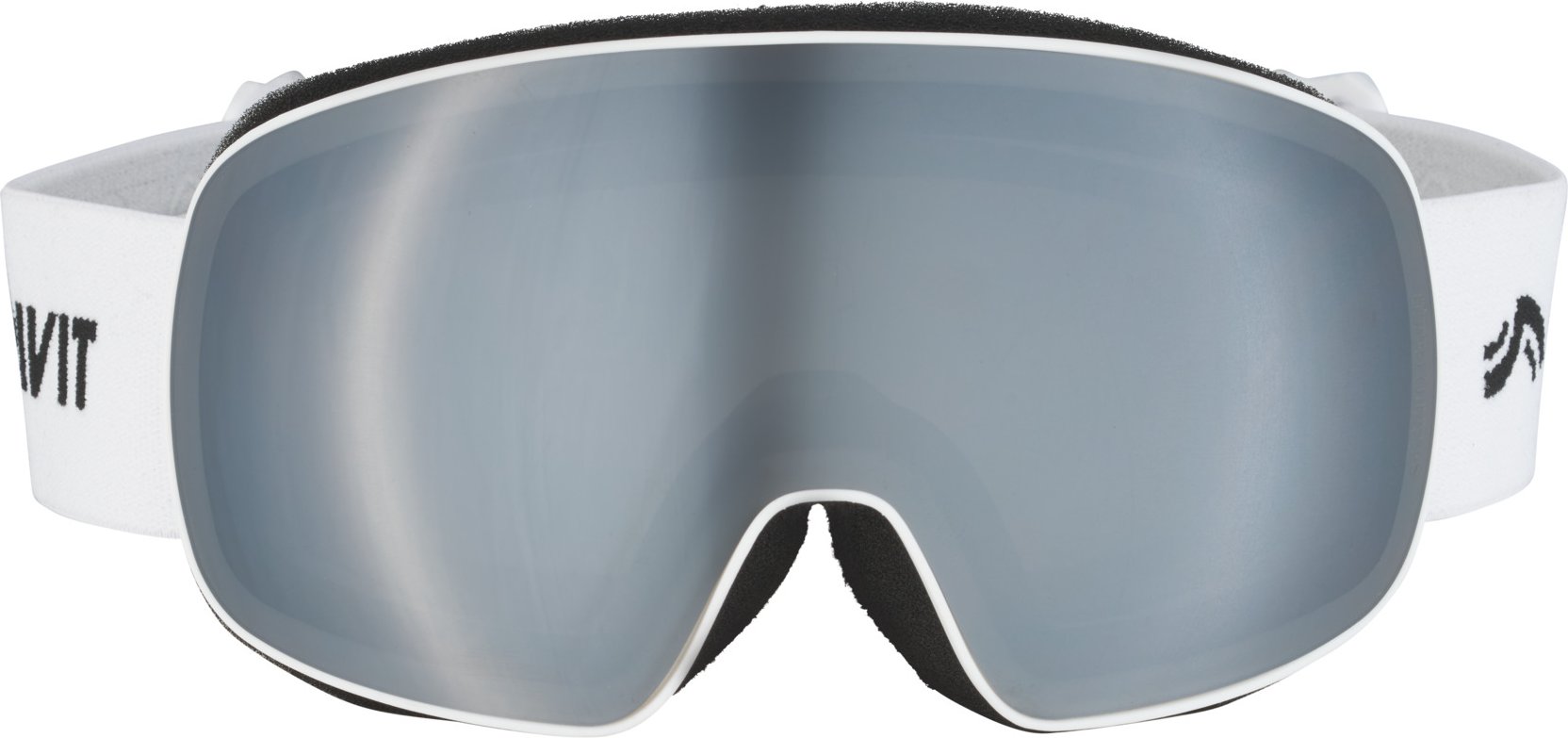 CRIVIT Kinder Ski- und Snowboardbrille (Rahmenlos, Weiß)