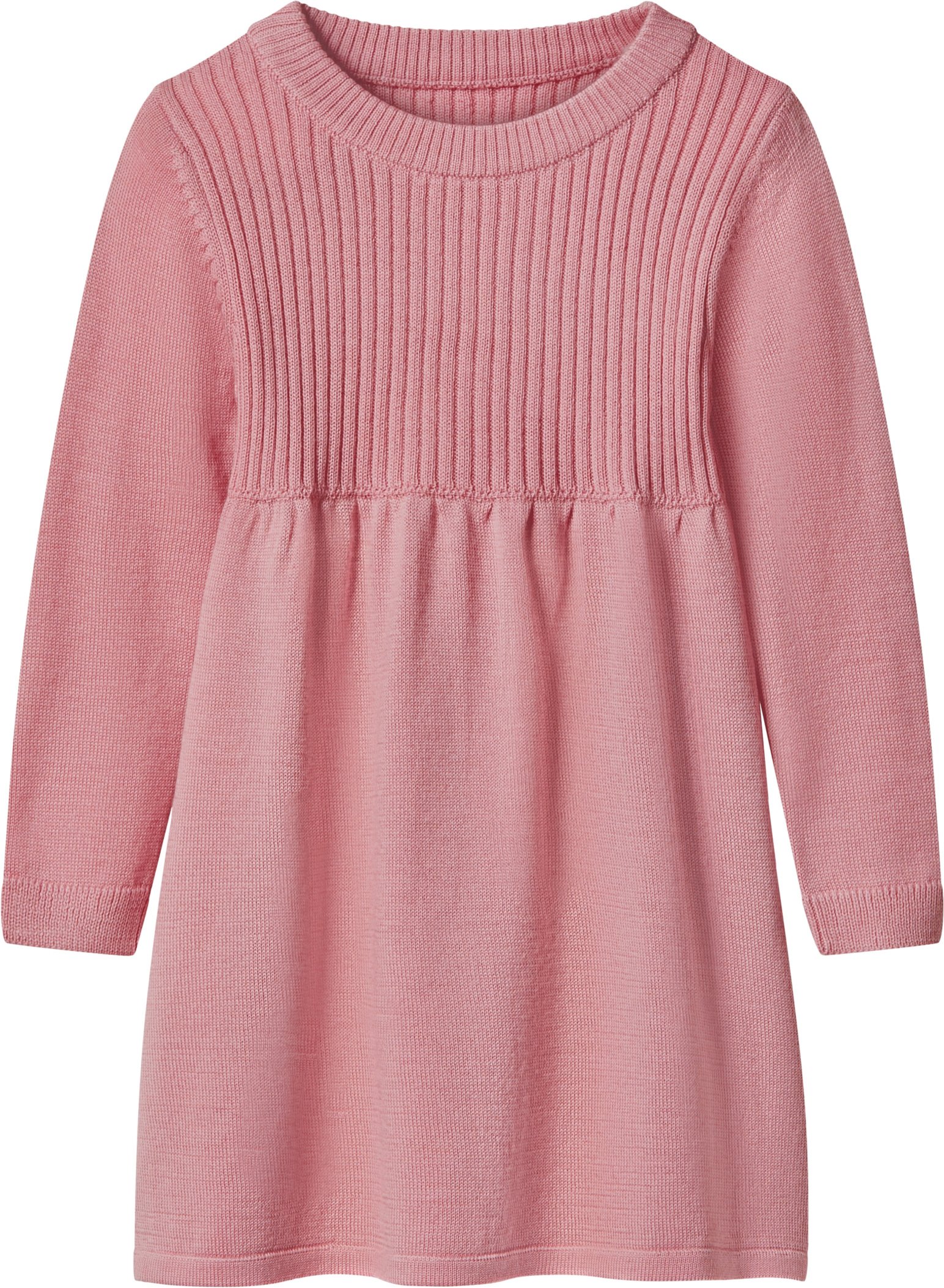 lupilu® Kinder Strickkleid (Rosa, 122/128)