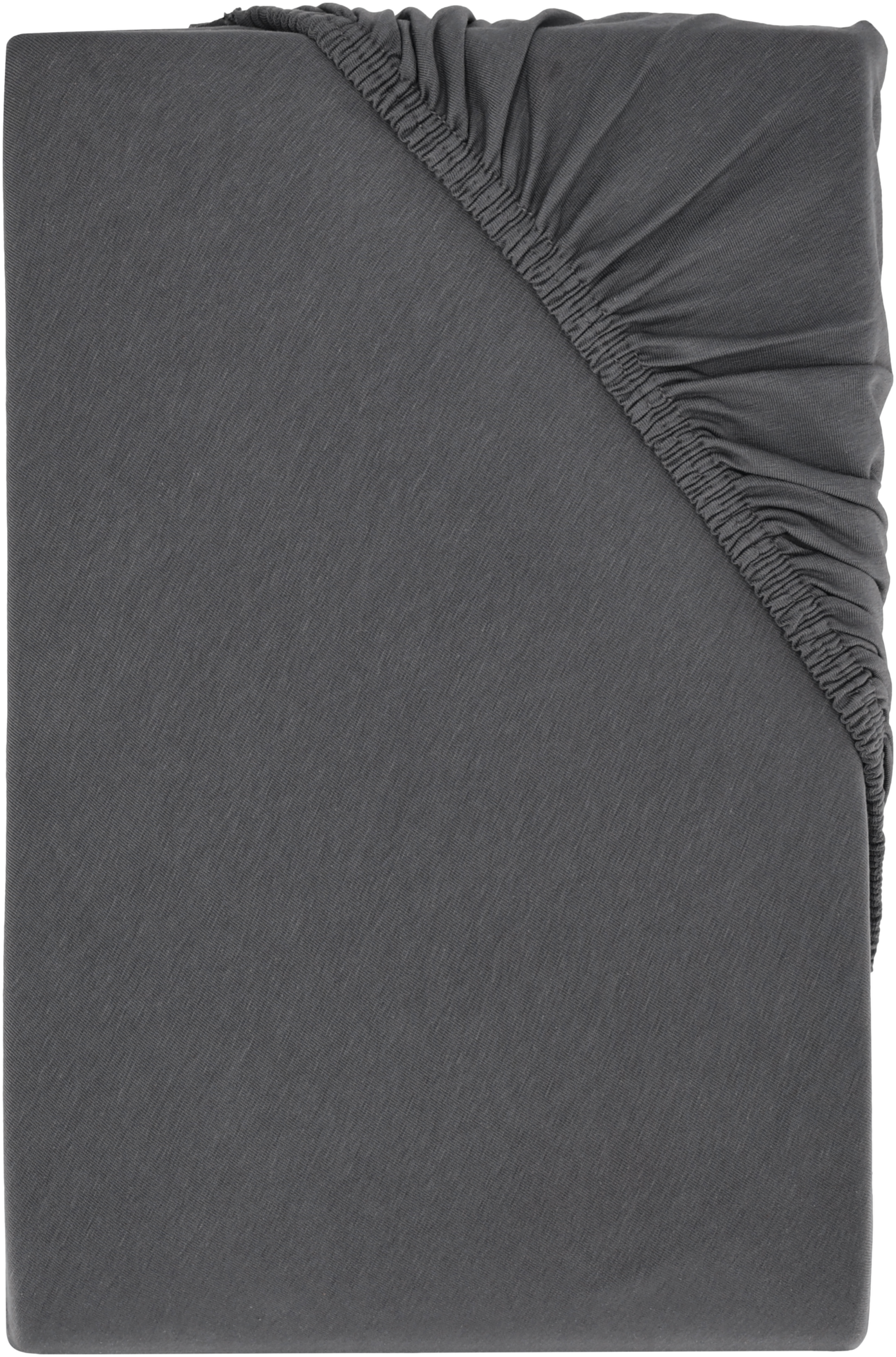 Thumbnail - LIVARNO home Bi-Elastic-Boxspring-Spannbettlaken, 180-200 x 200 cm (Anthrazit)