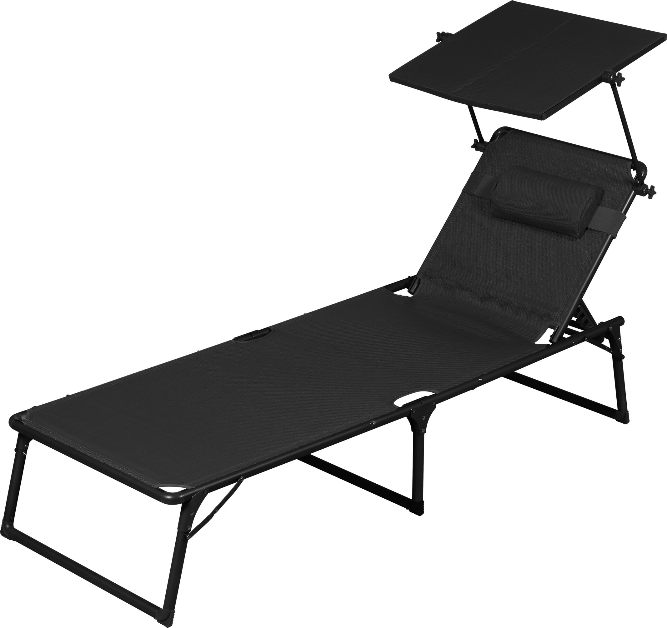 LIVARNO® Alu-Dreibeinliege »Houston«, schwarz