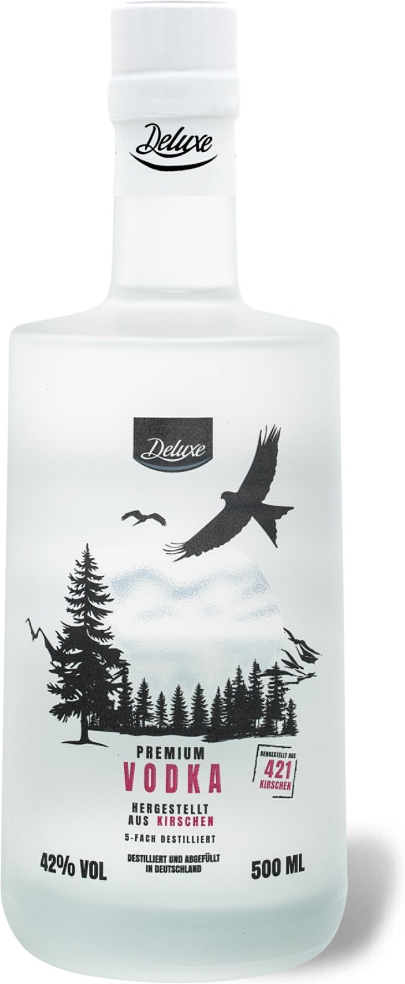 DELUXE Premium Vodka aus Kirschen 42% Vol