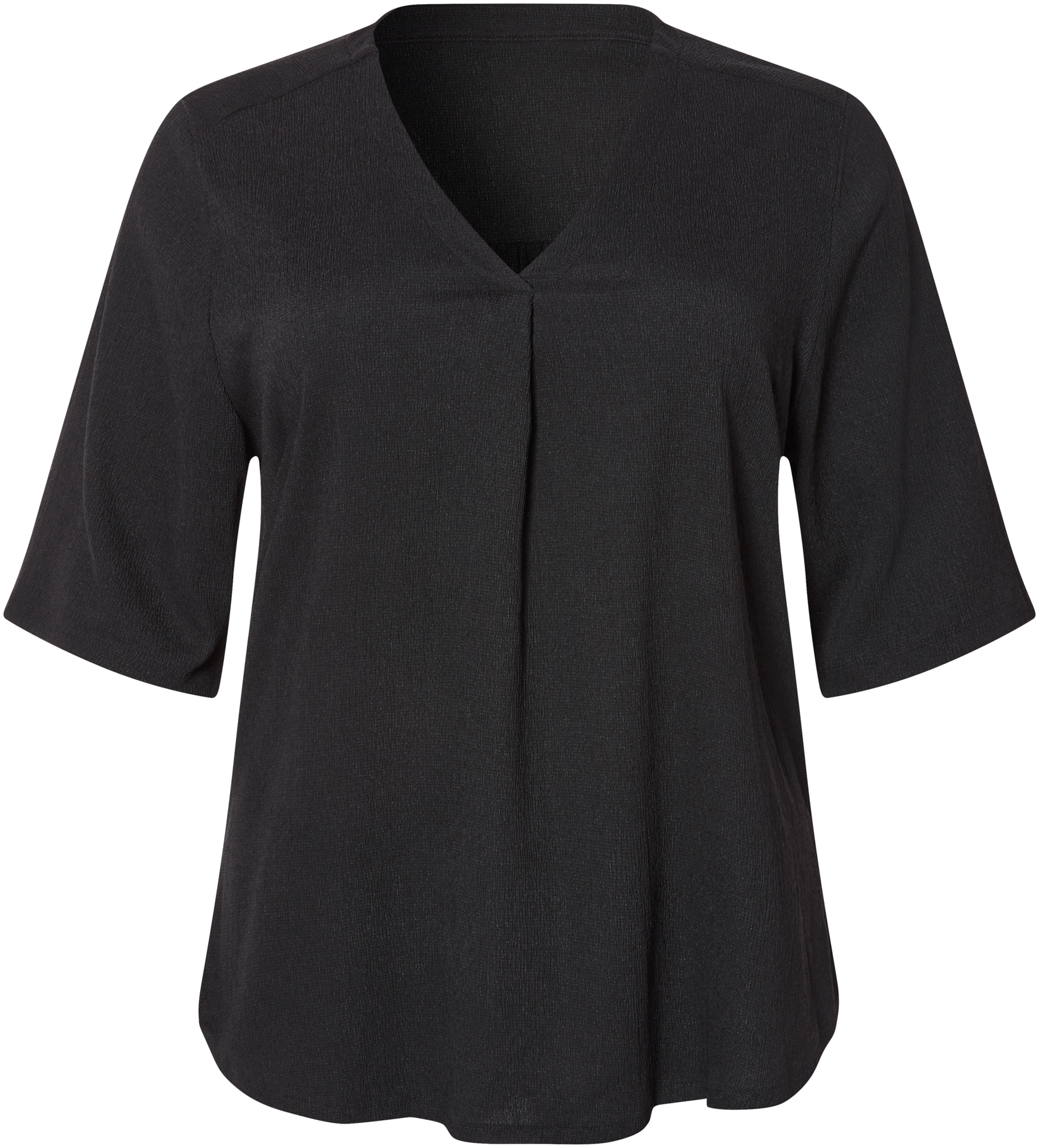 Thumbnail - esmara® Damen Bluse kurzarm (Schwarz, XL(48/50))