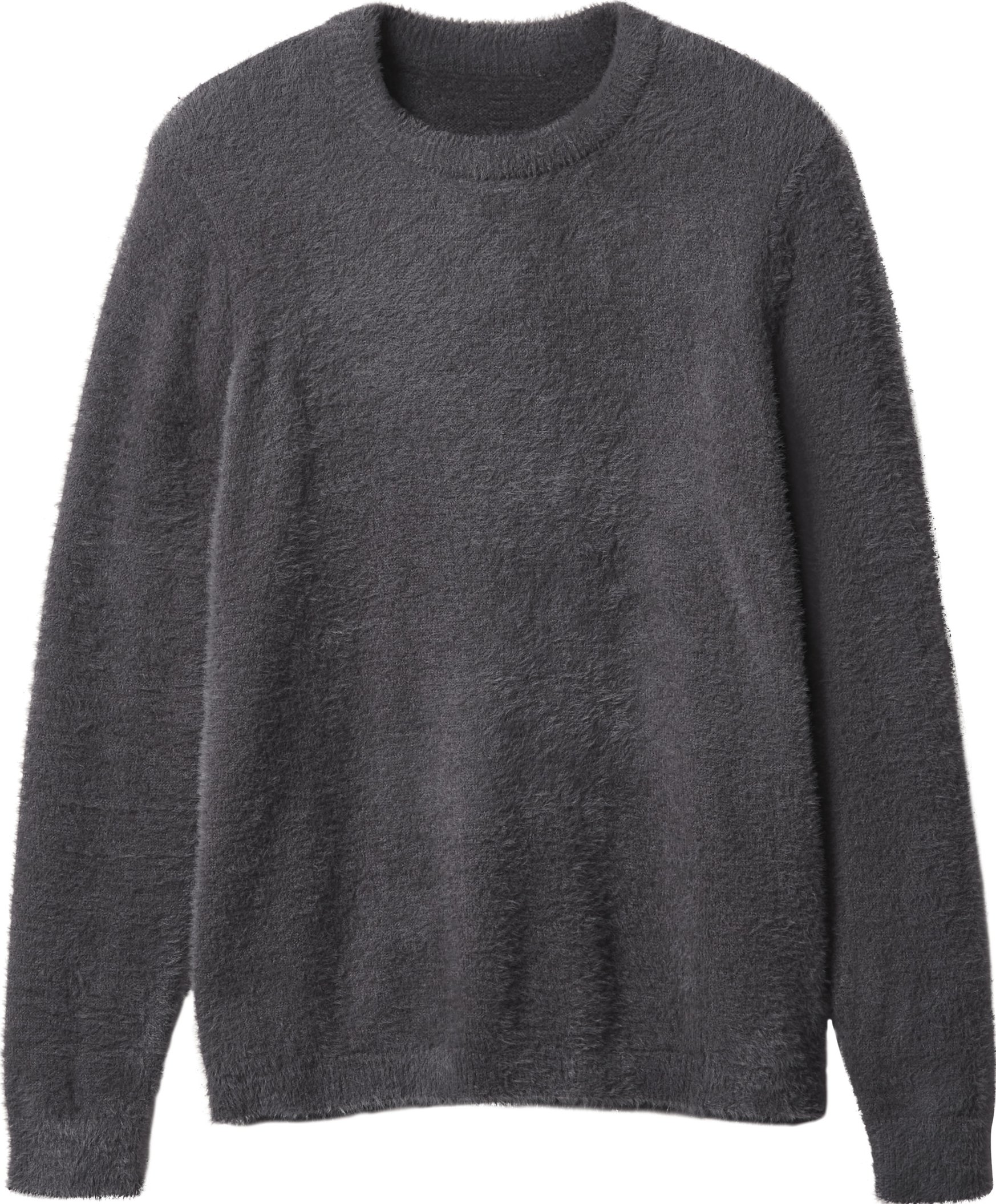 esmara® Damen Pullover Feather yarn (Anthrazit, S(36/38))