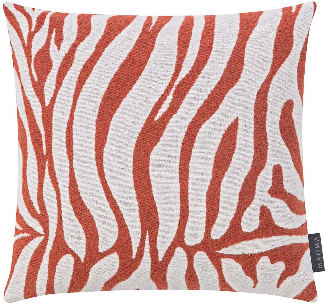 MAGMA Kissenhülle CEBRA (Rost, 40 x 40 cm)