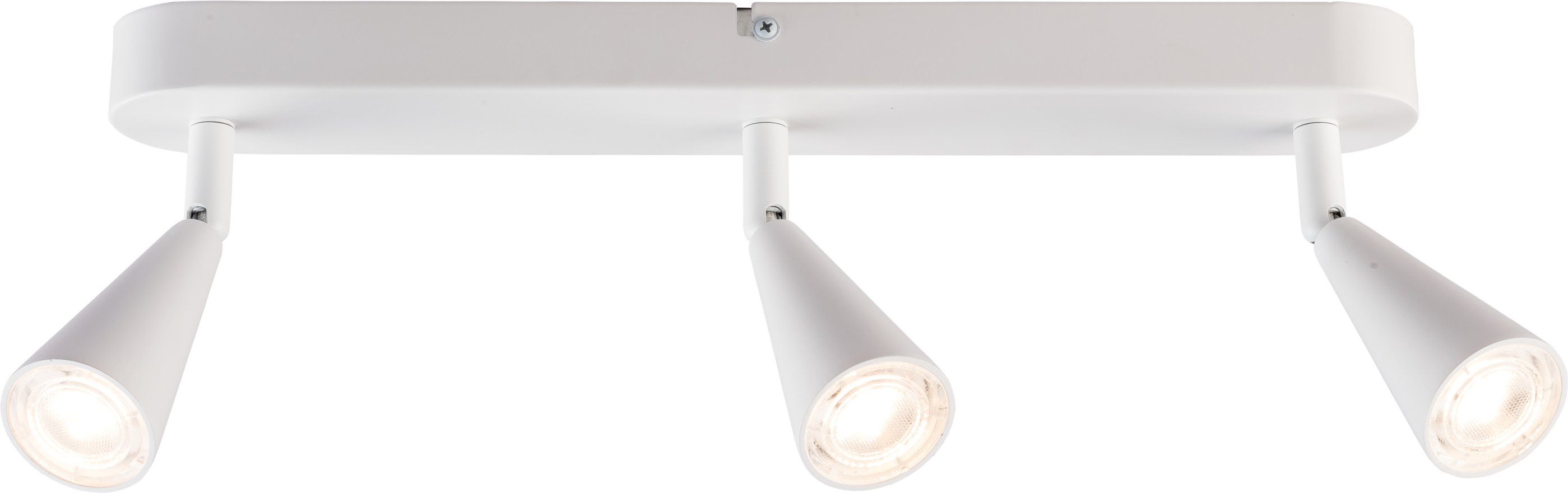 LIVARNO home Deckenspot / Wand-/Deckenschiene 3flammig (oval/weiß)""