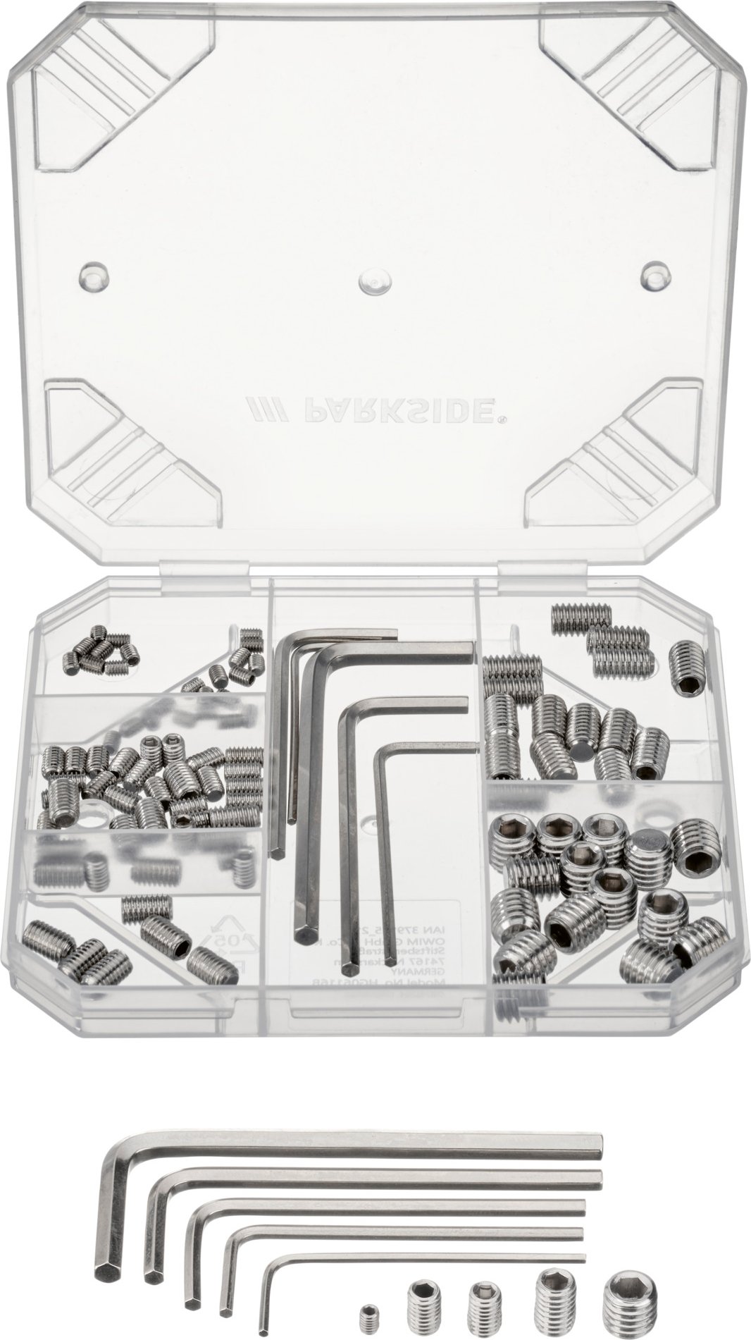 PARKSIDE® Kleineisenset (Gewindestift-Set)""