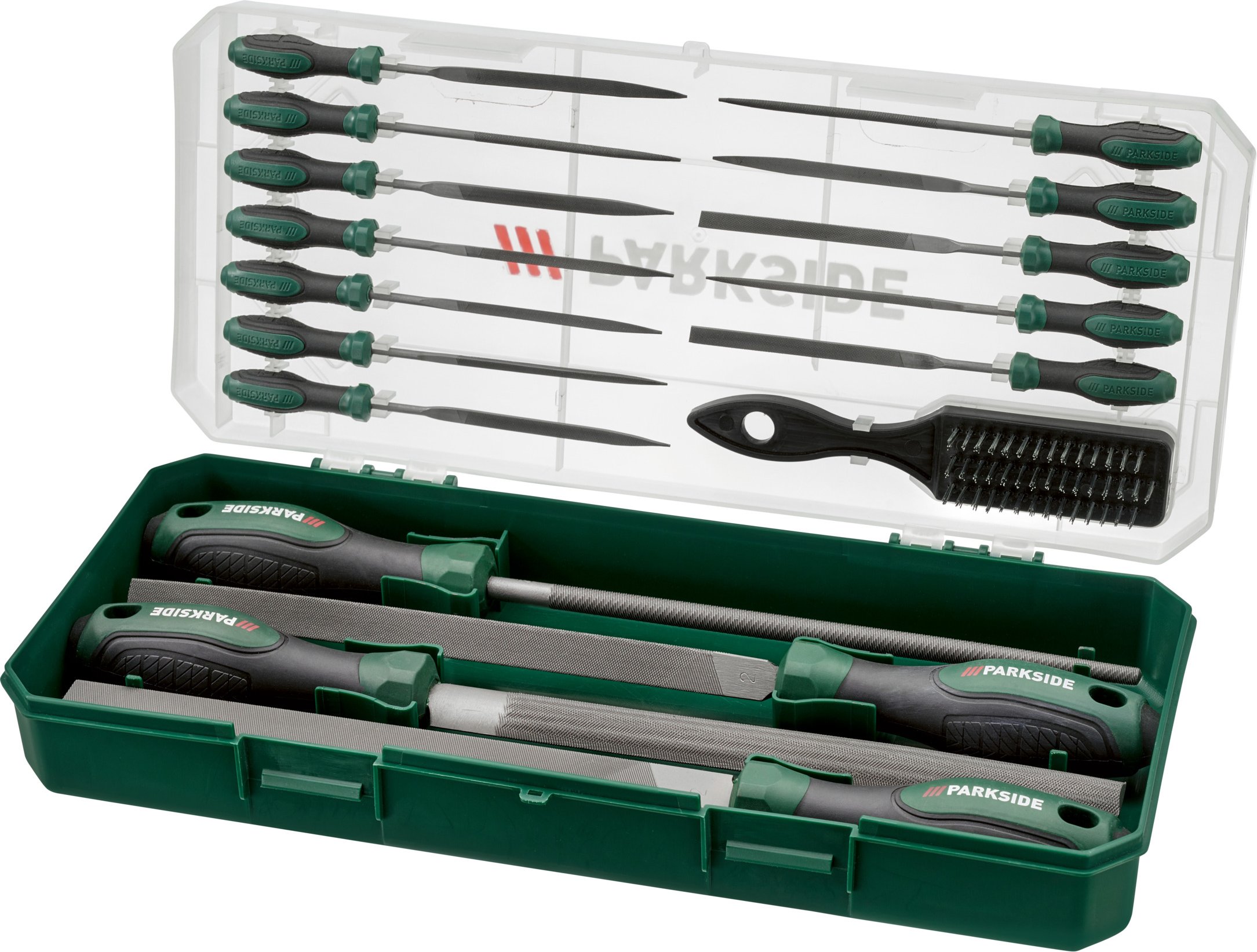 PARKSIDE® Werkstattfeilen-Set, 17-teilig, zur Bearbeitung von Metall