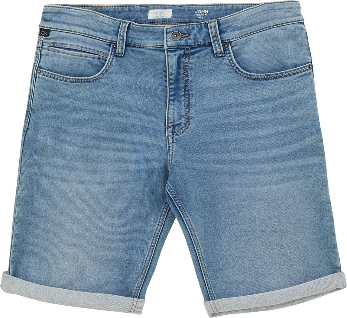 QS by s.Oliver Herren Denim-Shorts (Hellblau, 32)