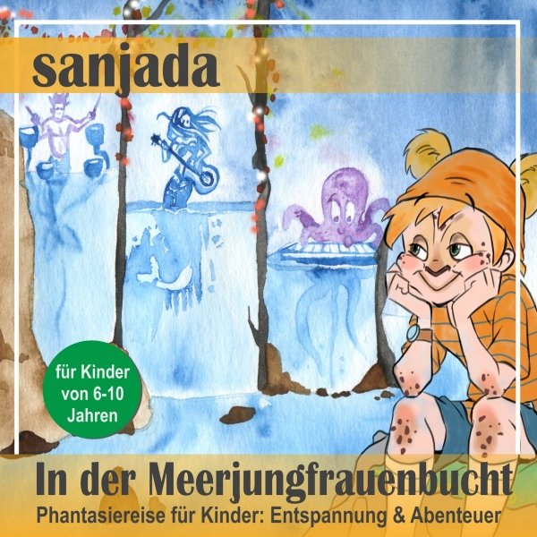 In der Meerjungfrauenbucht - Phantasiereise für Kinder. Entspannung & Abenteuer: Sanjada