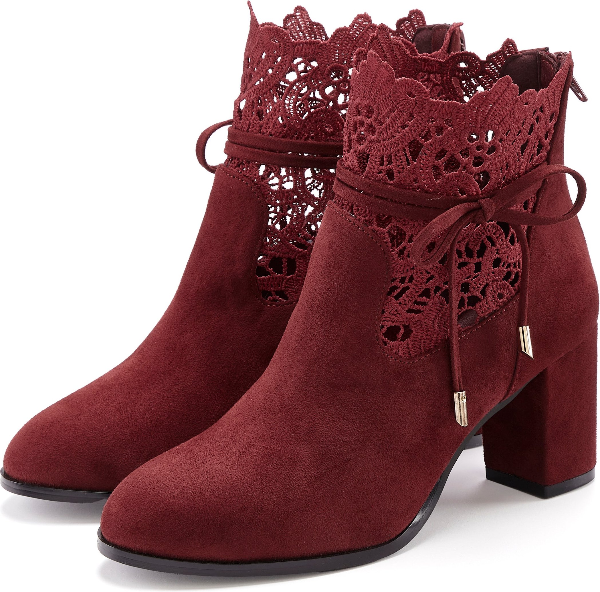 High-Heel-Stiefelette