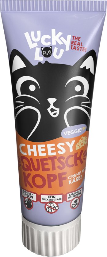 Lucky Lou Quetschkopf Käse - Sparpaket: 4 x 75 g