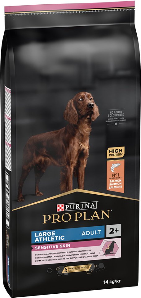 Sparpaket PURINA PRO PLAN 2 x Großgebinde - Large Adult Athletic Sensitive Skin (2 x 14 Kg)