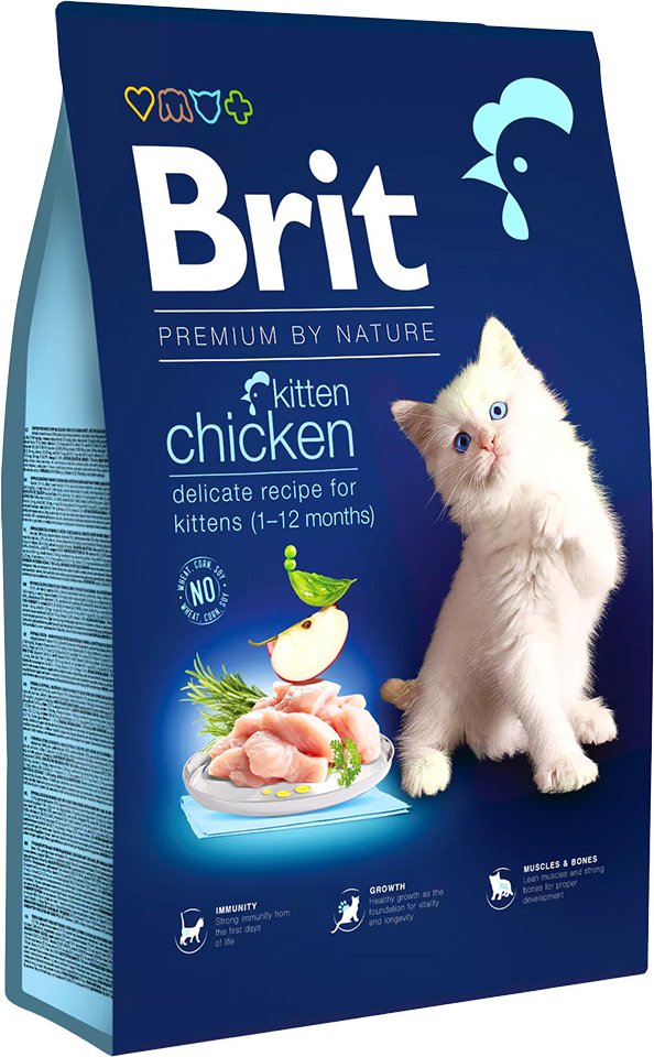 Brit Premium by Nature Cat Kitten Huhn - 8 kg