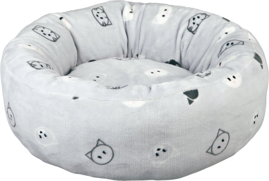 Trixie Katzenbett Mimi, hellgrau - Ø 50 cm